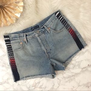 Levi's Made & Crafted 501 Embroidered Cutoff Short